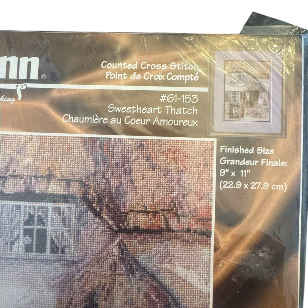 Janlynn Cross Stitch Kit - Sweetheart Thatch - Picture 4 of 8